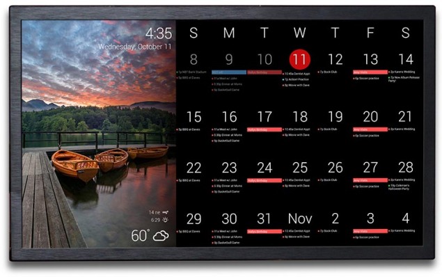 dakboard-horizontal-calendar